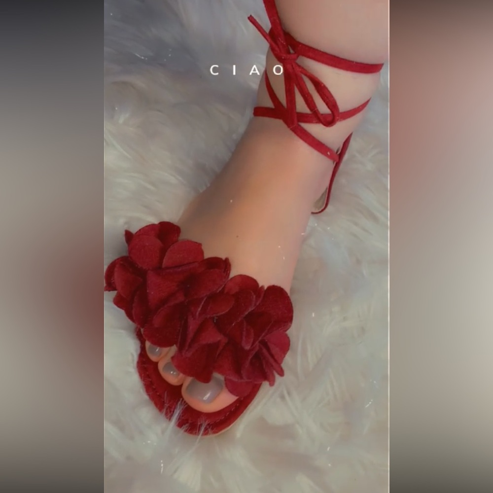 Wrap around sandals